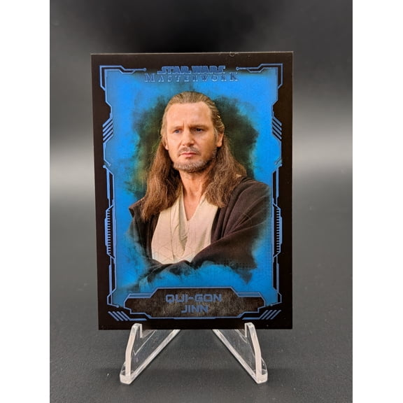 2016 Topps Star Wars Masterwork Qui-Gon Jinn #33