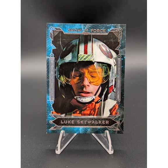 2016 Topps Star Wars Masterwork Show of Force Luke Skywalker #SF-1