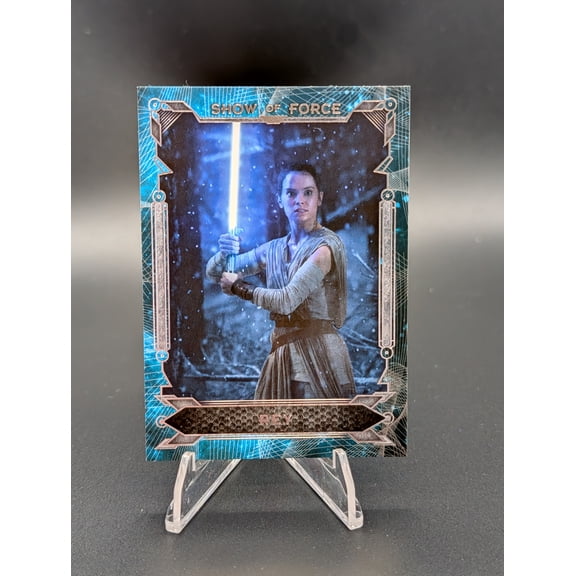 2016 Topps Star Wars Masterwork Show of Force Rey #SF-10