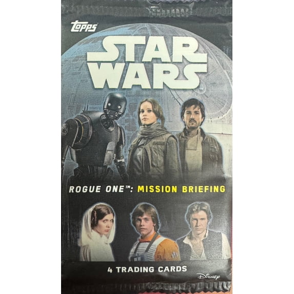 2016 Topps Star Wars Rogue One: Mission Briefing 4-Card Pack