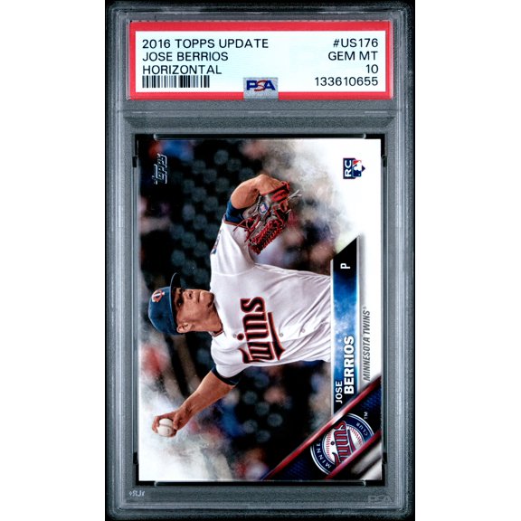 2016 Topps Update Jose Berrios #US176 Rookie PSA 10