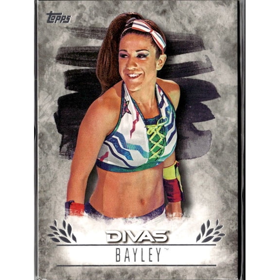 2016 Topps WWE Divas Revolution Undisputed Moment Bayley NXT DR-9 Trading Card
