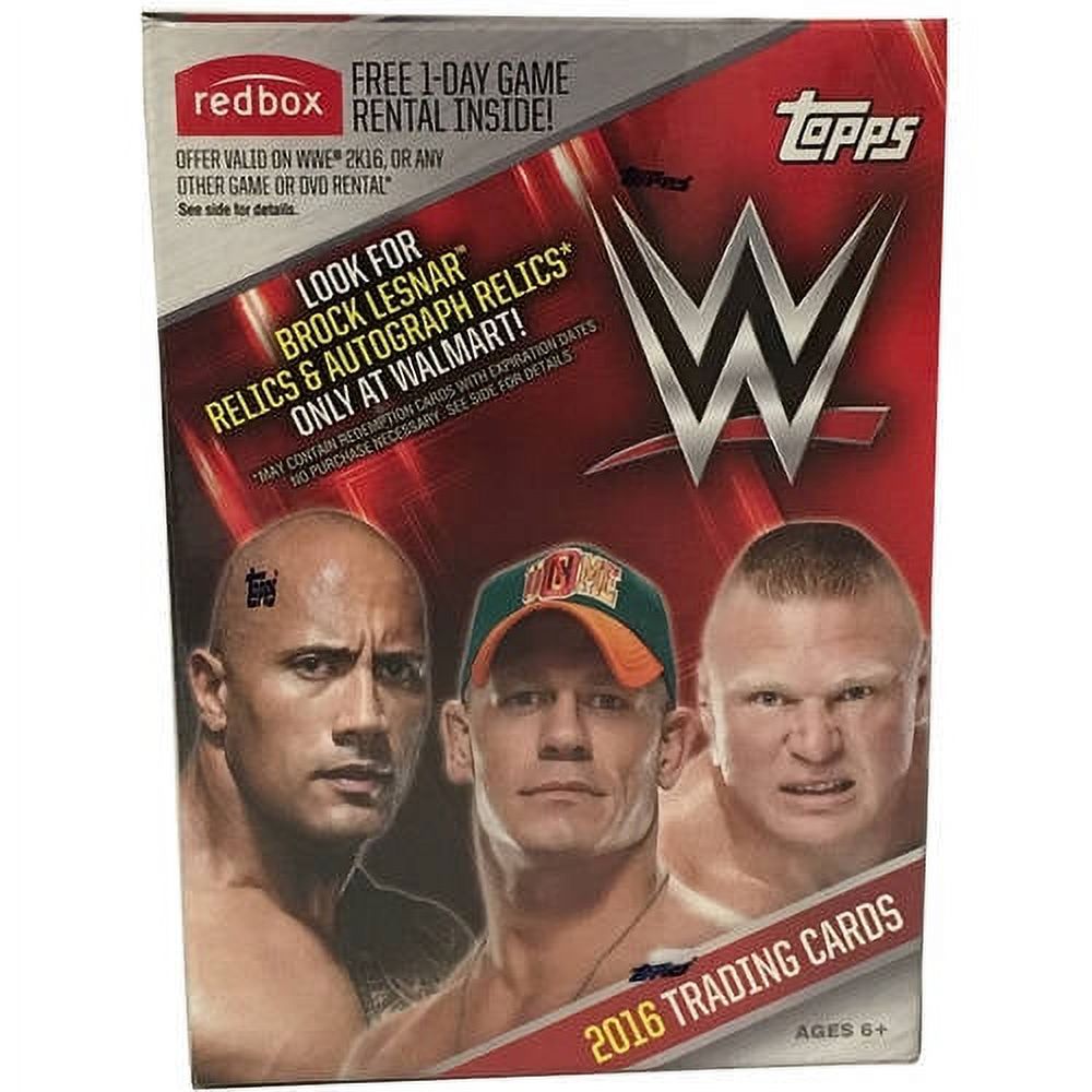 2016 Topps WWE Value Box