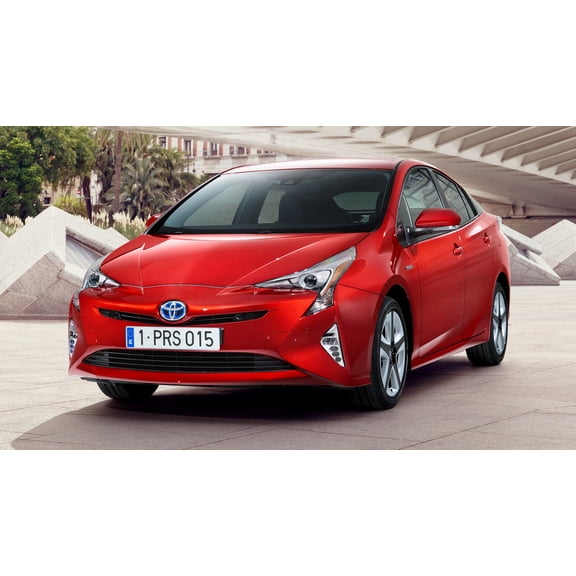 2016 Toyota Prius - 24x36 Inch Laminated Poster - Stunning Detail and Bold Colors