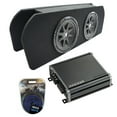 thumbnail image 1 of 2015-2023 Ford Mustang Coupe Kicker Comp C12 Dual 12" Custom Sub Box CXA8001 Amp, 1 of 5
