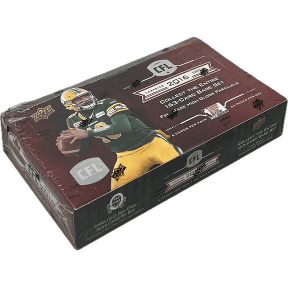2016 Upper Deck CFL Football Hobby Box