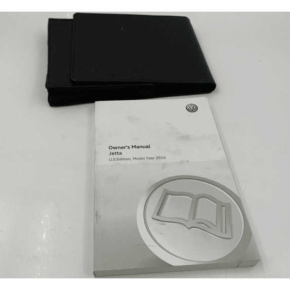 2016 Volkswagen Jetta Owners Manual Handbook Set with Case OEM H04B39063