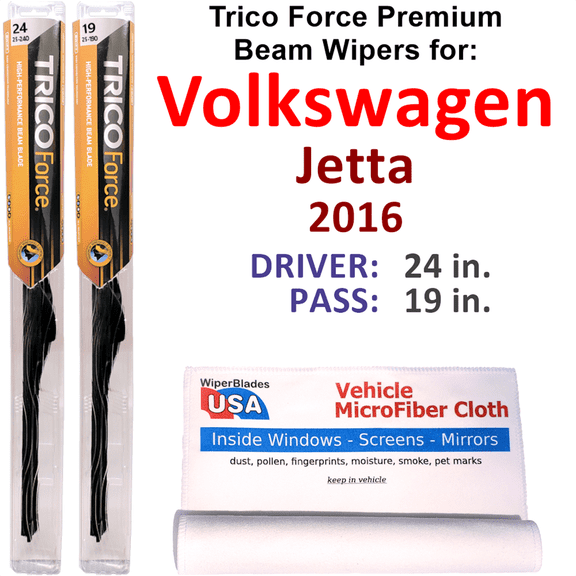 2016 Volkswagen Jetta Performance Beam Wipers (Set of 2)