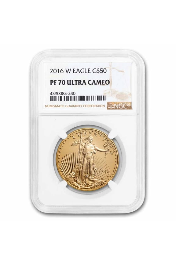 2016-W 1 oz Proof American Gold Eagle PF-70 NGC