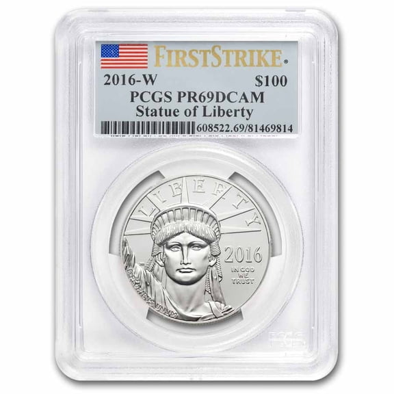 2016-W 1 oz Proof Platinum Eagle PR-69 DCAM PCGS (FirstStrike)