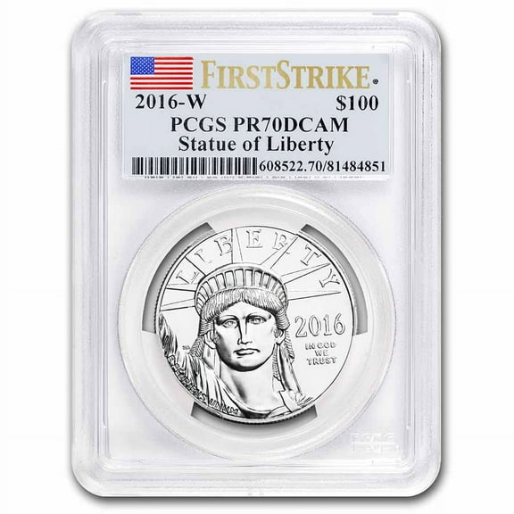 2016-W 1 oz Proof Platinum Eagle PR-70 DCAM PCGS (FirstStrike)