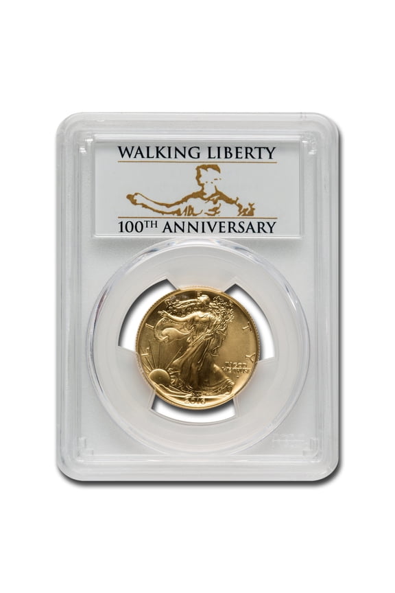 2016-W Gold Walking Liberty Half SP-70 PCGS (FS,Centennial Label)