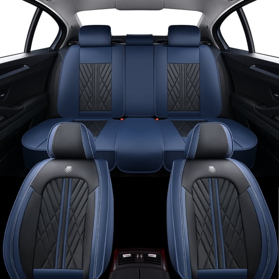 2016 for Kia Forte5 Full Set Seat Covers Durable Leather Upholstery Protection Precision Fit Comfortable Ride Armrest Compatible