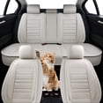 thumbnail image 1 of 2016 for Toyota 4runner Car Seat Covers Leather Seat Covers Wear Resistant Vehicle Specific Soft Touch Airbag Compatible, 1 of 9