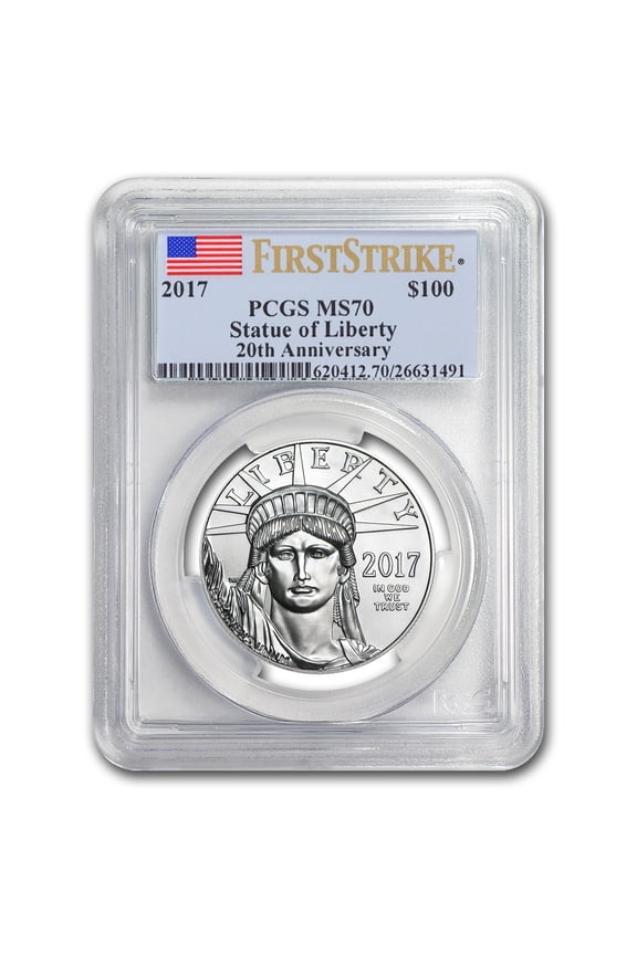 2017 1 oz American Platinum Eagle MS-70 PCGS (FirstStrike)