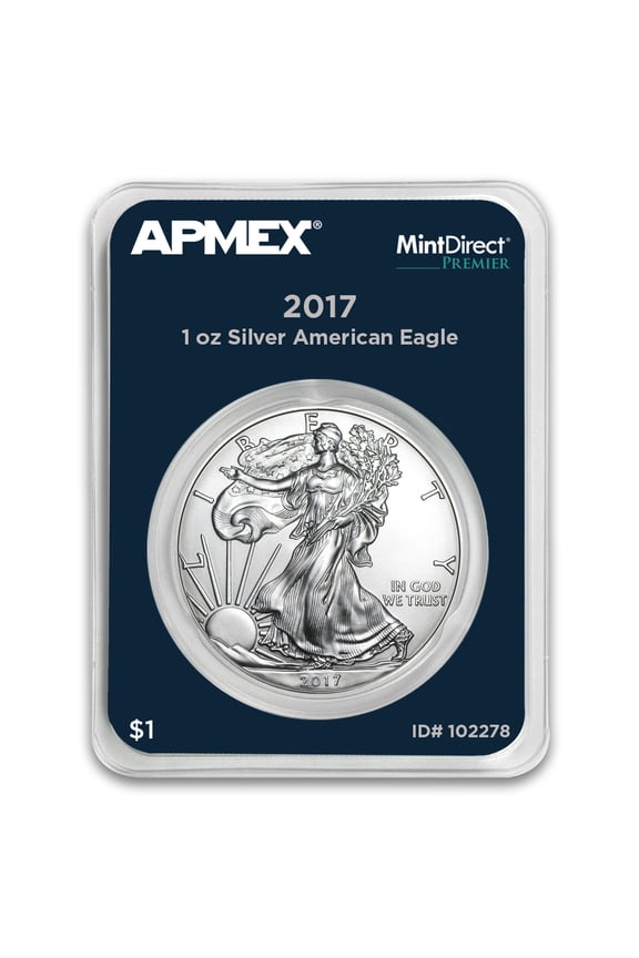 2017 1 oz American Silver Eagle (MintDirect Premier Single)