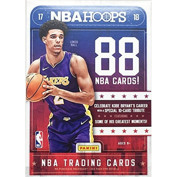 2017-18 NBA Hoops Baseketball Trading Card Blaster Box