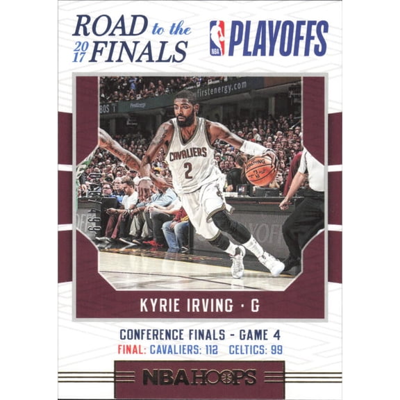 2017-18 PANINI HOOPS ROAD TO THE FINALS CONFERENCE FINALS #69 KYRIE IRVING /499 CLEVELAND CAVALIERS