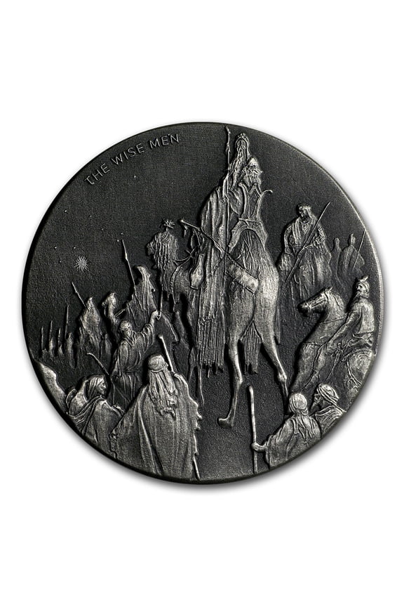 2017 2 oz Silver Coin - Biblical Series (The Wise Men)