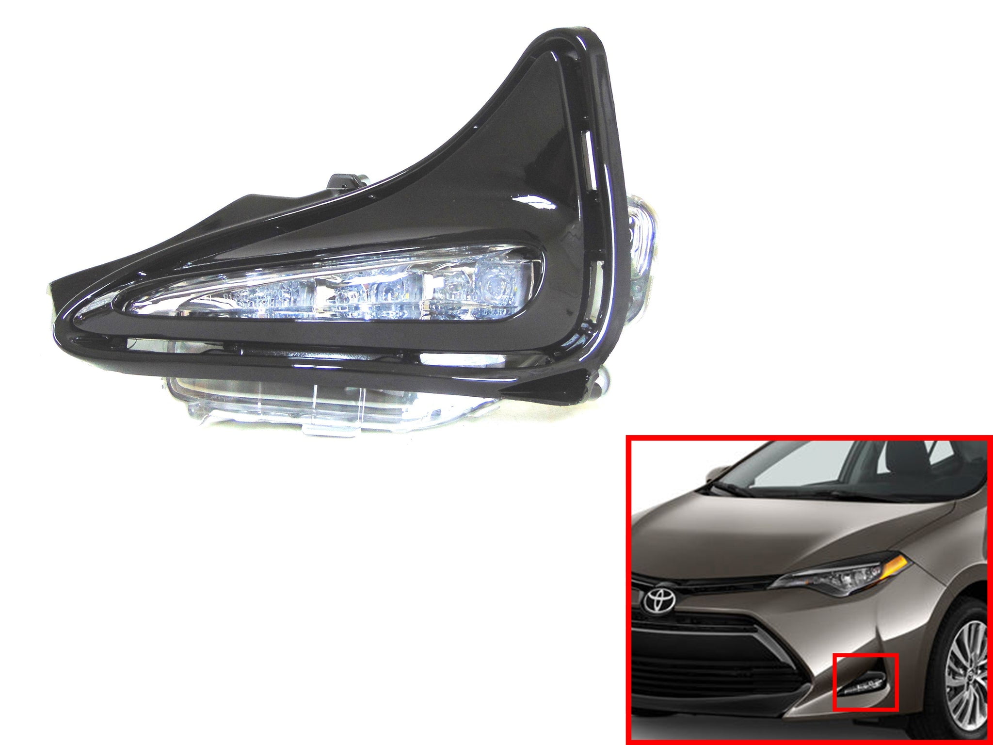 2018 toyota corolla daytime running lights discount