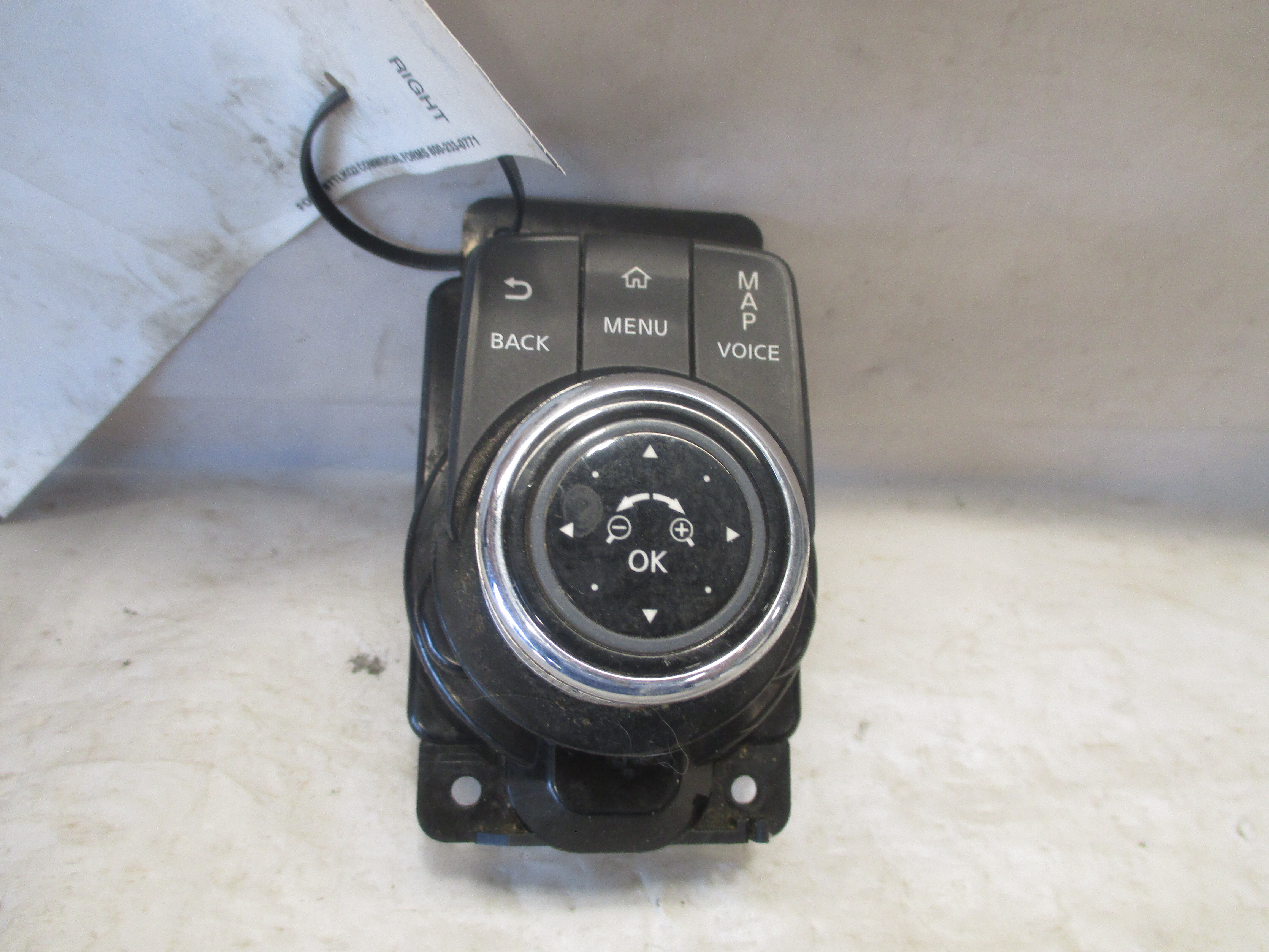 Pre-Owned 2017 2018 2019 Nissan Maxima Radio Control Panel w/Navigation Console Mount OEM - Verify Specific Vehicle Fitment In Description - (Good)