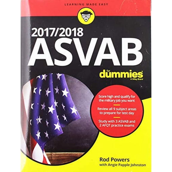 Pre-Owned 2017 / 2018 ASVAB For Dummies