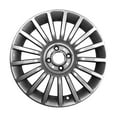 thumbnail image 1 of 2017-2018 FIAT 500 (FIAT) Aluminium 16" Factory OEM Silver Wheel 96150U20, 1 of 6