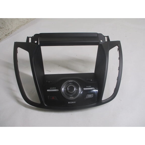 Pre-Owned 2017 2018 Ford Escape C-Max Sony Radio Control Panel OEM LKQ - Verify Specific Vehicle Fitment In Description - (Good)