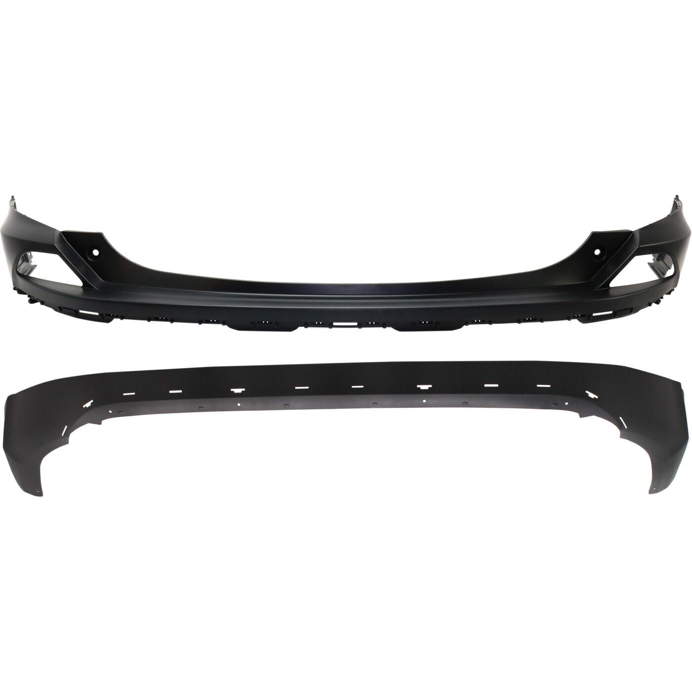 2017-2018 for Toyota for RAV4 Rear Upper Bumper Cover Pair - OE for Fit ...