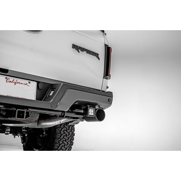 2017-2020 Ford F-150 Raptor Rear Bumper LED Kit with (2) 3 Inch LED Pod Lights - PN #Z385651-KIT