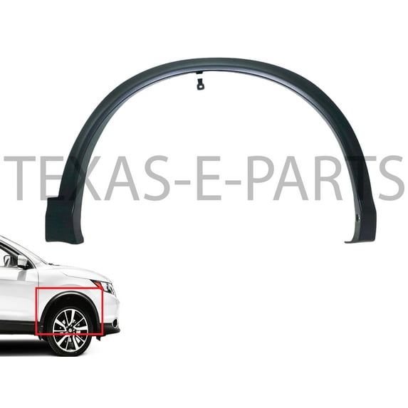 2017-2022 Compatible with Rogue Sport Front Right Fender Flare Molding Passenger Side