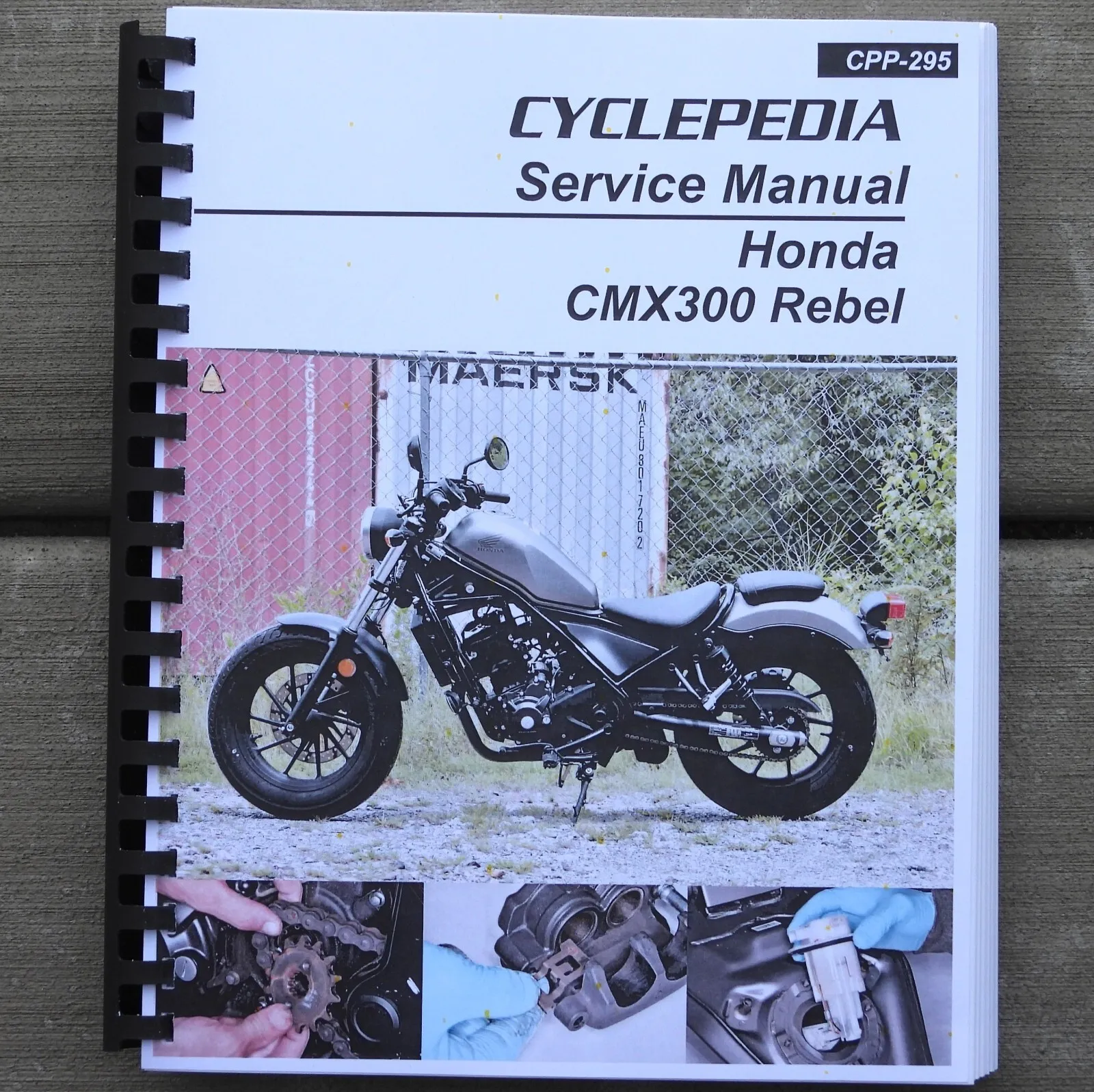 I5motorcycle Service & Repair Manual For Honda Rebel 300 CMX300 2017-2023 - Full Guide With Photos & Wiring Diagrams