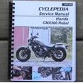 thumbnail image 1 of 2017-2023 Honda Rebel CMX300 CMX 300 SERVICE & REPAIR MANUAL, 1 of 2