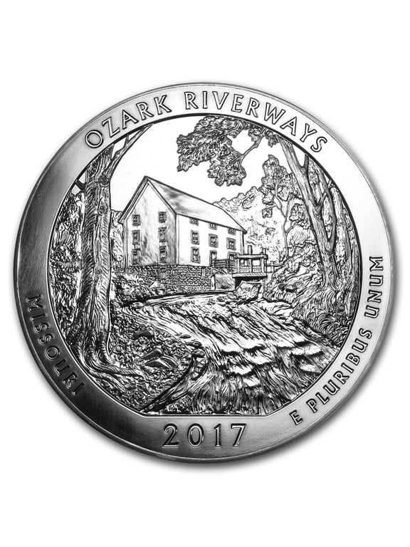 2017 5 oz Silver ATB Ozark National Scenic Riverways, MO