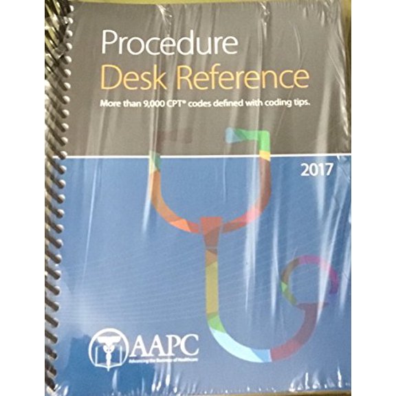 Pre-Owned 2017 AAPC Procedure Desk Reference Paperback