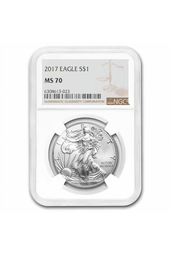2017 American Silver Eagle MS-70 NGC