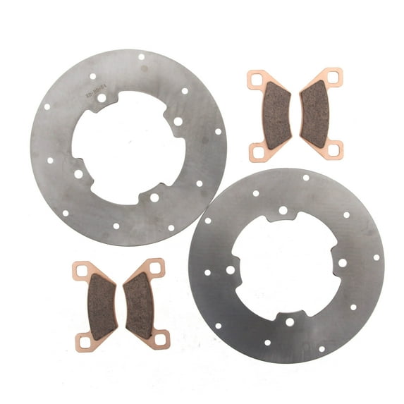 2017 Arctic Cat Alterra TRV 1000 XT Front Brake Rotors & Severe Duty Brake Pads