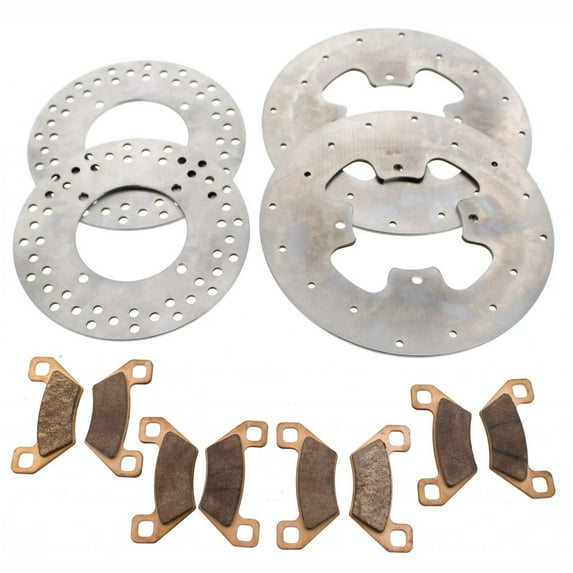 2017 Arctic Cat Prowler XT 1000 EPS Front & Rear Brake Rotors & Brake Pads