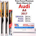 thumbnail image 1 of 2017 Audi A4 Performance Beam Wipers (Set of 3) w/Rear Wiper, 1 of 3