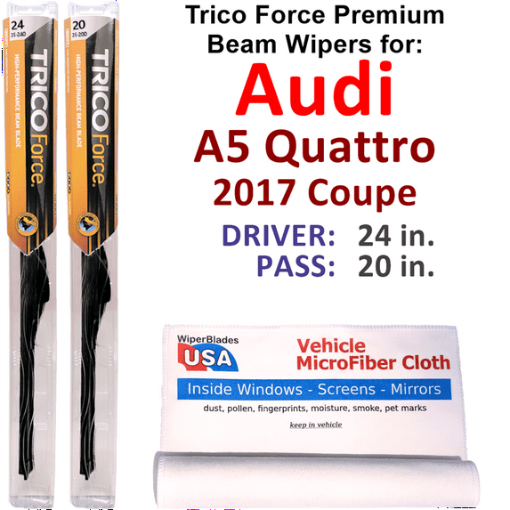 2017 Audi A5 Quattro Performance Beam Wipers (Set of 2)