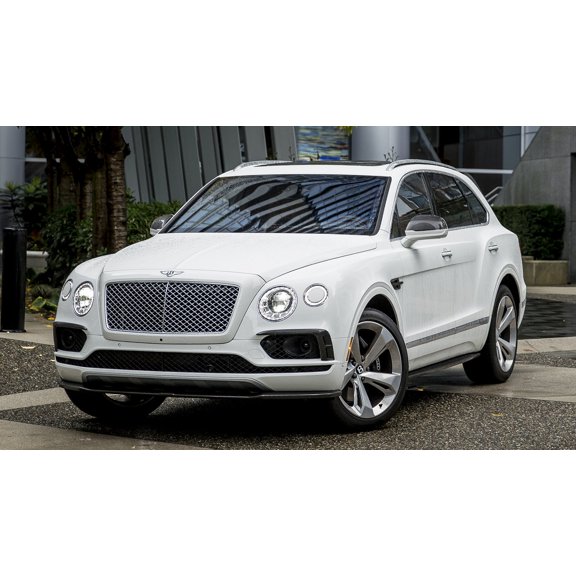 2017 Bentley Bentayga US Car - 24x36 Inch Glossy Laminated Poster - Stunning Detail and Bold Colors