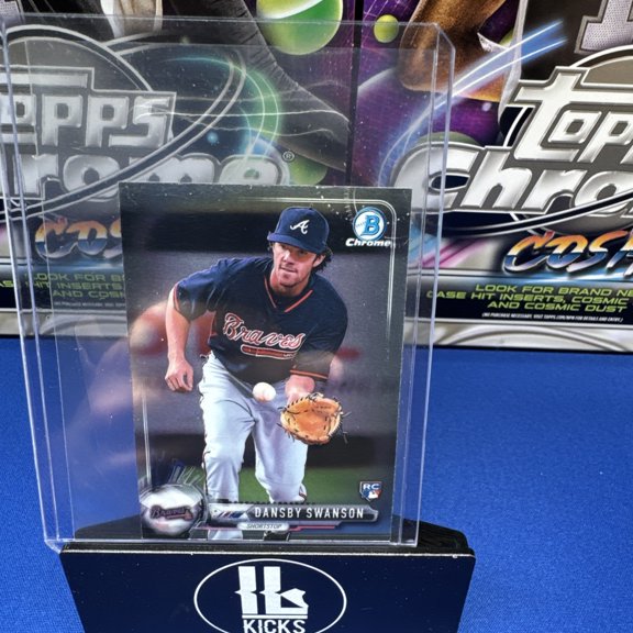2017 Bowman Chrome Dansby Swanson #57 Mini Parallel/Variety Rookie