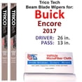 thumbnail image 1 of 2017 Buick Encore Beam Blade Wipers (Set of 2), 1 of 4