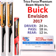 thumbnail image 1 of 2017 Buick Envision Performance Beam Wipers (Set of 3) w/Rear Wiper, 1 of 3