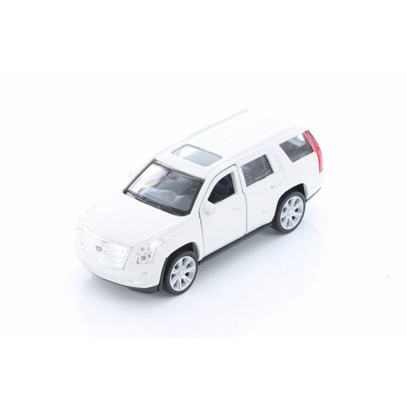 2017 Cadillac Escalade SUV, White - Welly 43751D - 1/39 Scale Diecast Model Toy Car (Brand New but NO BOX)