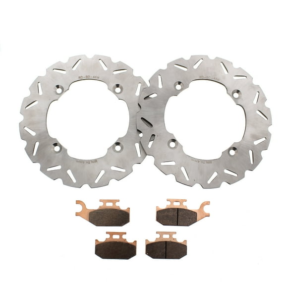 2017 Can-Am Commander Max Limited 1000 Rear RipTide Brake Rotors and Brake Pads