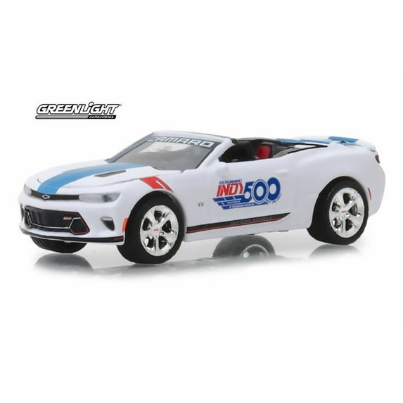 2017 Chevy Camaro SS Convertible, 101 Running Indy 500 Presented by PennGrade Motor Oil 500 Festival Event Car - Greenlight 30003/48 - 1/64 scale Diecast Model Toy Car