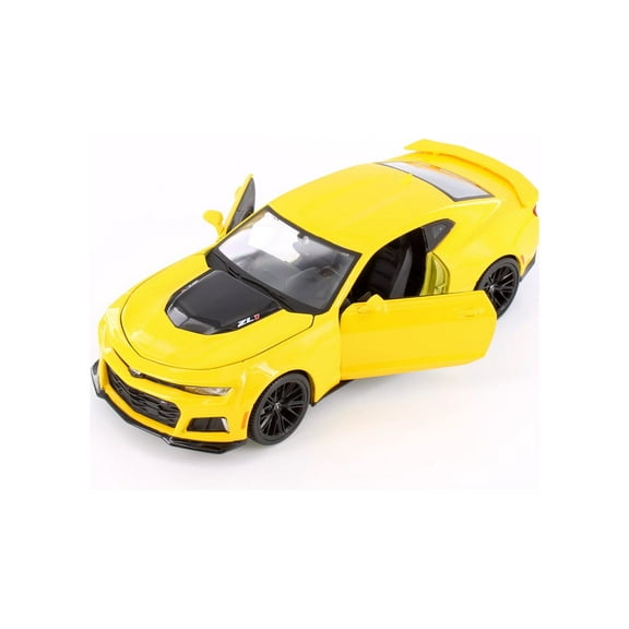 2017 Chevy Camaro ZL1, Yellow - Maisto 34512 - 1/24 Scale Diecast Model Car