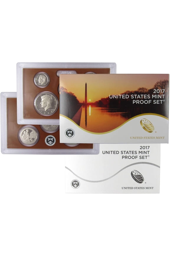 2017 Clad Proof Set U.S. Mint Original Government Packaging OGP COA