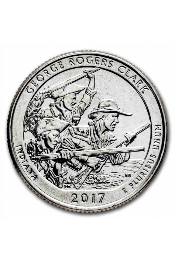 2017-D ATB Quarter George Rogers Clark National Park BU
